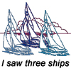 [I saw three ships]
